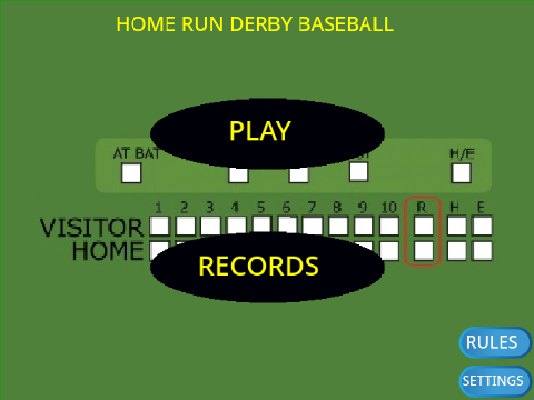 Home Run Derby Baseball