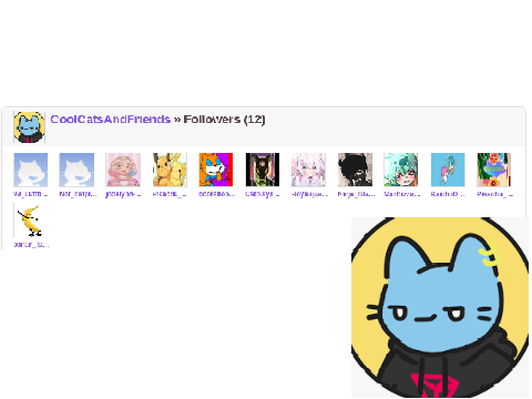 Thanks for TWELVE followers!