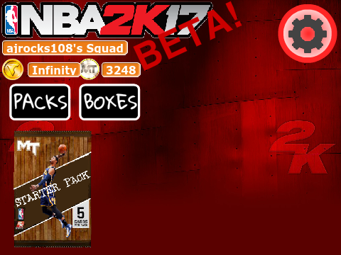 NBA 2K17 Pack Opening Simulator! BETA