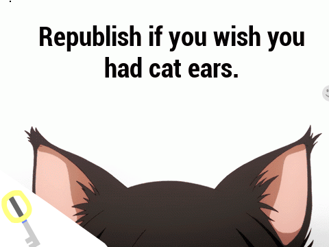 if u wish u had cat ears... remix 