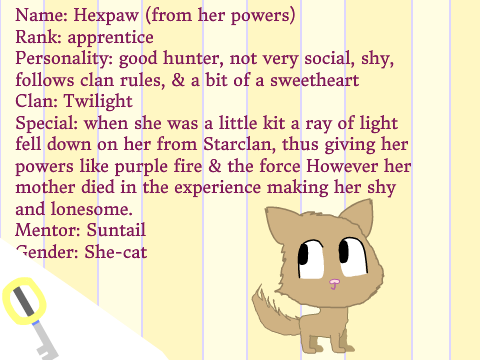 RP Sign-up Sheet!~Hexpaw