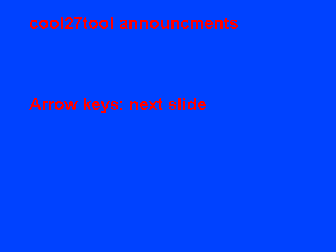 cool27tool announcments: check out bowserblade555 ect.