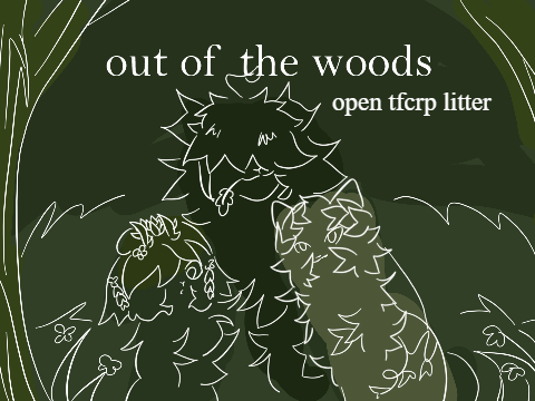 ☽ out of the woods .  ⸙ closed tfcrp litter 