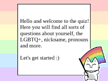 LGBTQIAP+ Quiz
