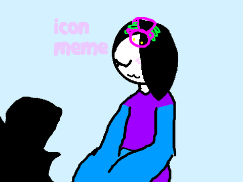 icon || meme disaster and winged hippo