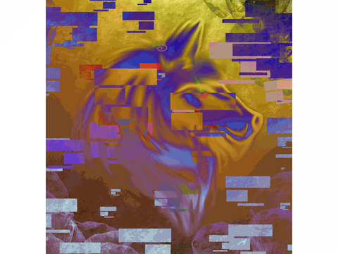 -Wolf Glitch-