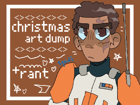 [] christmas art dump + rant []