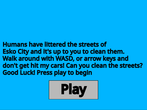 Trash Pickup Simulator---For Contest