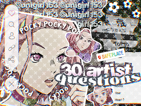 30 random questions: artist edition?!?!???!