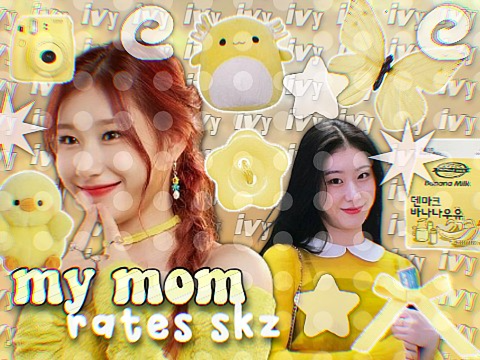 ꕥ ‿ ꕥ mom rates skz