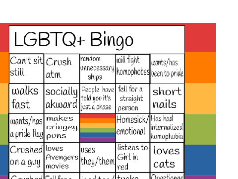 LGBTQ+ Bingo remix