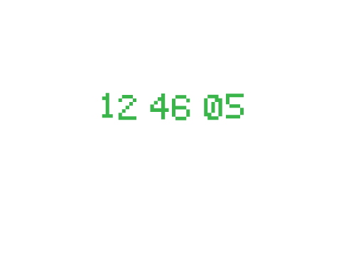 Current time