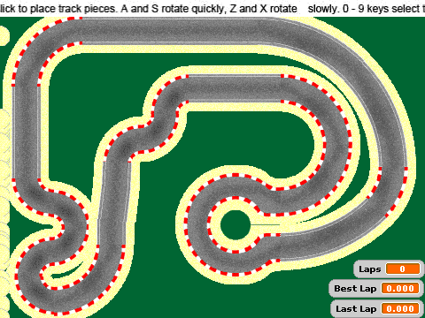 F1 Track Builder and Racer