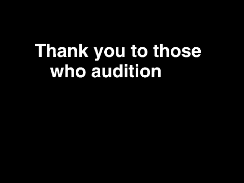 The book of Job. (Auditions)