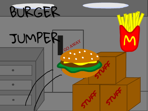 Burger Jumper (Platformer)
