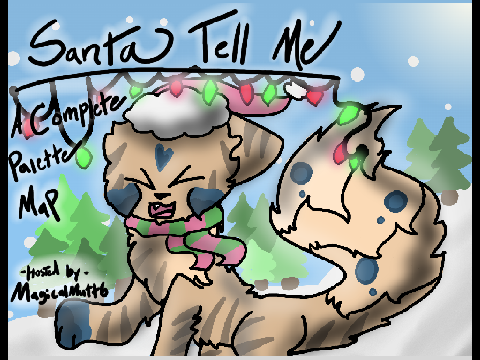 Santa Tell Me ❆ Complete Palette MAP (Section 1.)