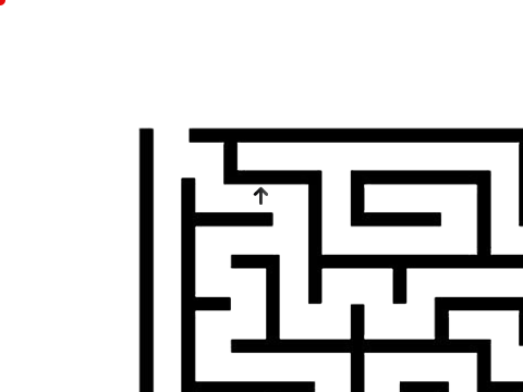 scroling maze
