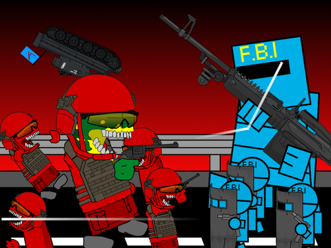 Incoming heavy FBI support