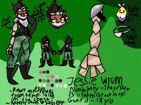 Jessie Reworked Bio and Ref | TRP3