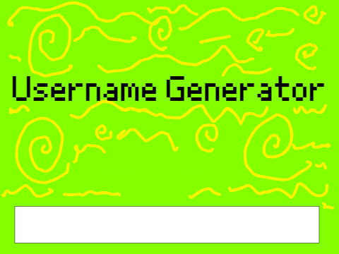 Username Generator