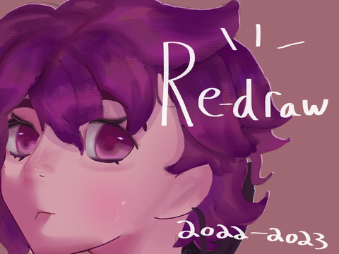 Raspberry Girl: Redraw (2022 vs. 2023)