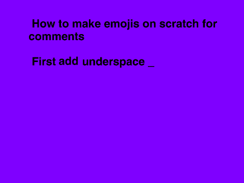 Scratch emojis tutorial 