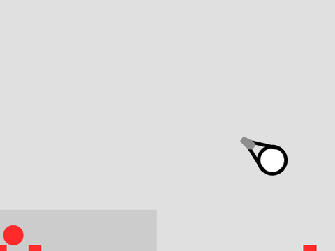 Snowball Launching person