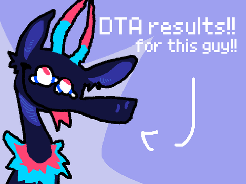 DTA results!! pt 1 
