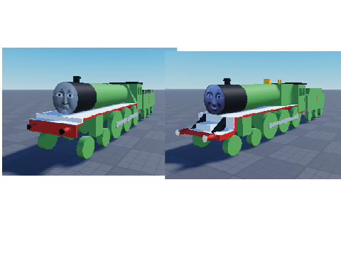 I Made New Shape Henry And Old Shape Henry In Roblox Studio