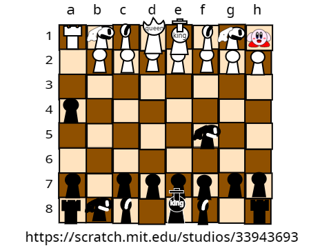 No rules chess but scratch white turn 3