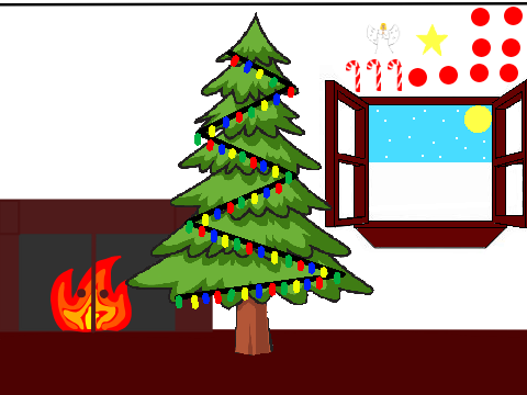 Christmas tree decorating
