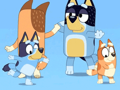 WE LOVE BLUEY!!!