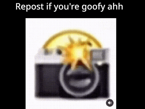 Repost if you're goofy ahh