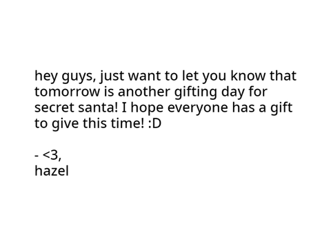 Gifting on the 16th