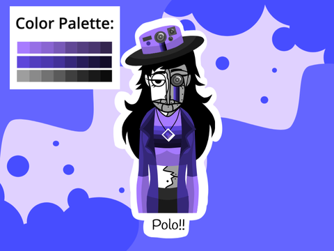 Polaroid Girl! - Colorbox Purple Submission