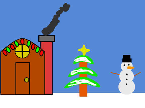 Christmas Art Project! (Day version)