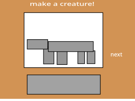 make a creature! (creature evolution simulator.)