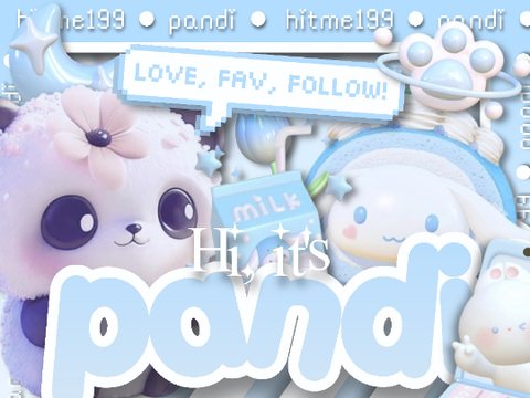 ❛ ❏ bce ᶠᵒʳ pandi 〃