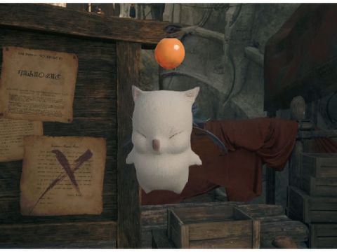 Moogle Petting Simulator (Final Fantasy XVI)