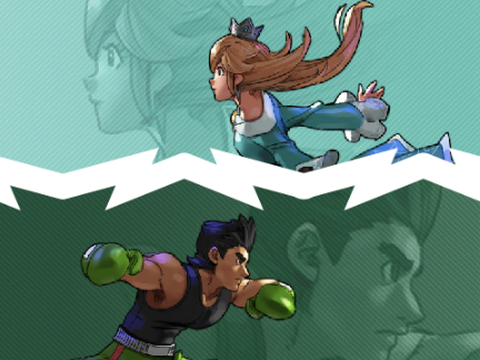 Super Smash Bros. Ultimate - Rosalina and Luma/Little Mac Voice Clips (Taking Damage)