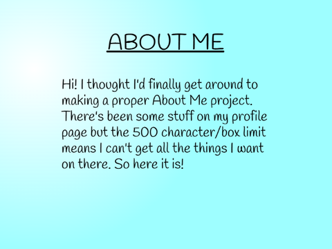 About Me