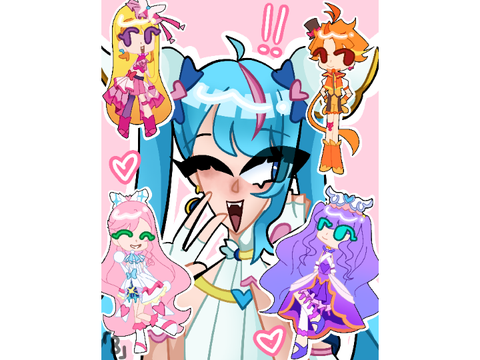 Hirogaru Sky! || PRECURE FAN ART