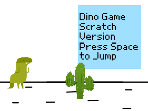 Dino Game Scratch Version 