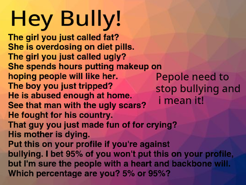 remix if you are against bully!!! remix