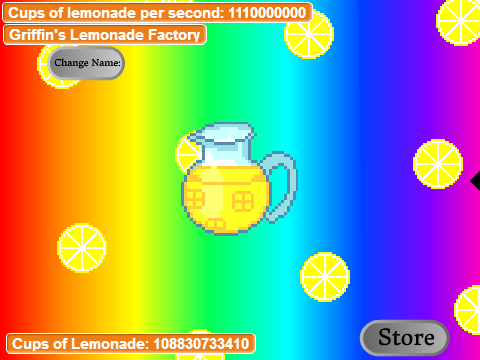 Lemonade Clicker