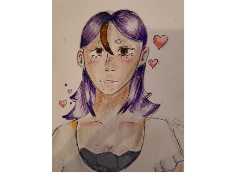 I redrawed my oc remix
