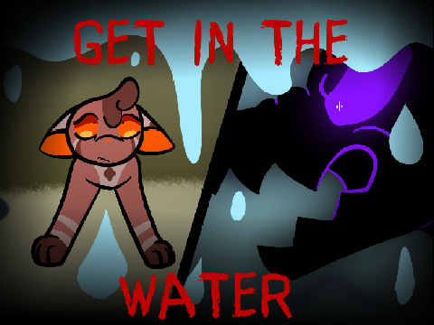 Get in the water Destiny Dogs short