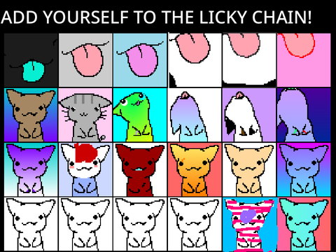 PLEASE REMIX!! Licky chain! remix remix remix remix
