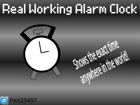 Real working clock!