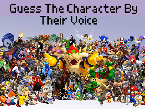 Guess The Character By Their Voice